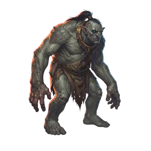 A goblin grown vast and stooped, hands worn down to blunt ruin by digging that never stopped.