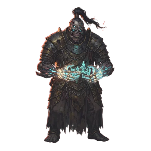 A smith whose bare hands are the tools, glowing metal held and shaped in unprotected fingers.